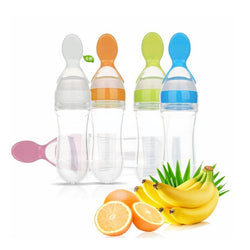 THE BABYALLEY™ SQUEEZING FEEDING BOTTLE